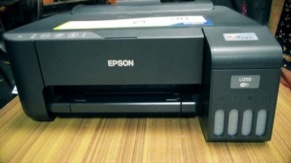 Принтер по параллельному импорту. Epson l1250 - Распаковка, заправка, настройка