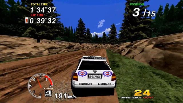 Championship (3'17"82) [Arcade] SEGA RALLY CHAMPIONSHIP (1995) смотреть онлайн