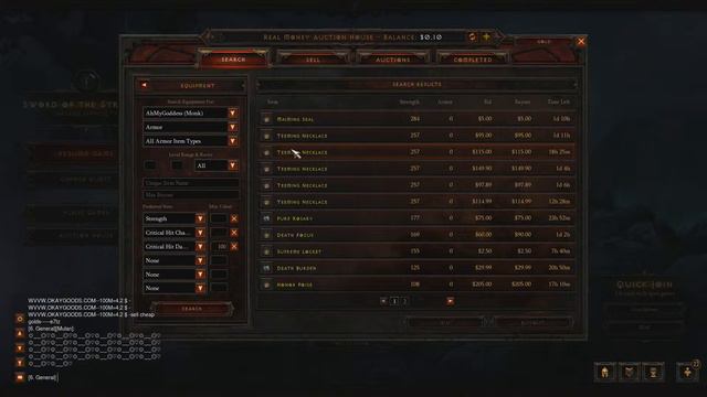 Diablo 3 Teeming Necklace of shame смотреть онлайн