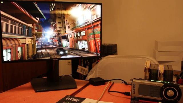 Nvidia GeForce GTX980 w. ASUS Swift PG278Q - G-Sync ON смотреть онлайн
