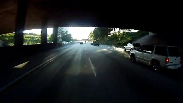 Suzuki GSXR 600 K9 GoPro on Helmet Riding 134 FWY Glendale CA смотреть онлайн