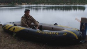 Лодка INTEX SEAHAWK 3 - Испытание чуда китайского резинотехнического кораблестроения.