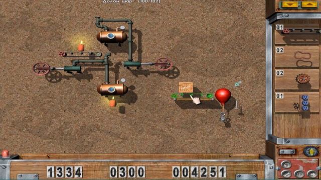 Заработало, прохождение уровень 96-102 / Crazy Machines, level 96-102 смотреть онлайн