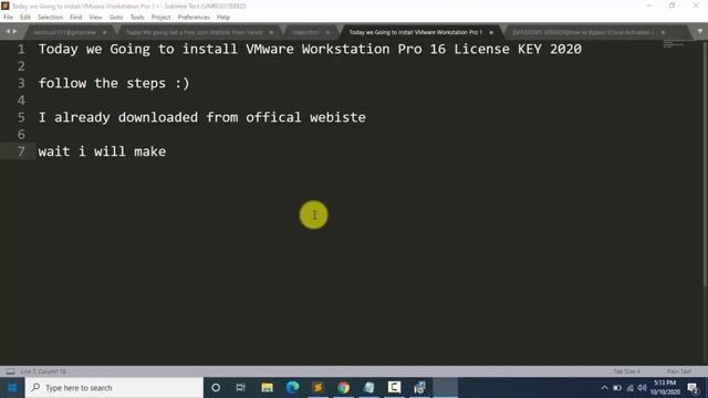 VMware Workstation Pro 16 License KEY 2020 смотреть онлайн