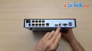 Комплект видеонаблюдения IP 5Мп Ps-Link KIT- A508IP-POE 8 камер для помещения