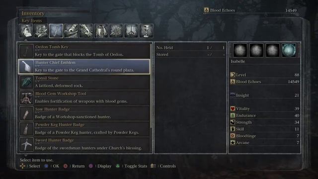 Bloodborne Can't equip some items смотреть онлайн