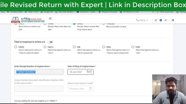 How to File Revised Income Tax Return (ITR) on New Portal For AY 2021-22 | FY 2020-21 | Revised ITR смотреть онлайн