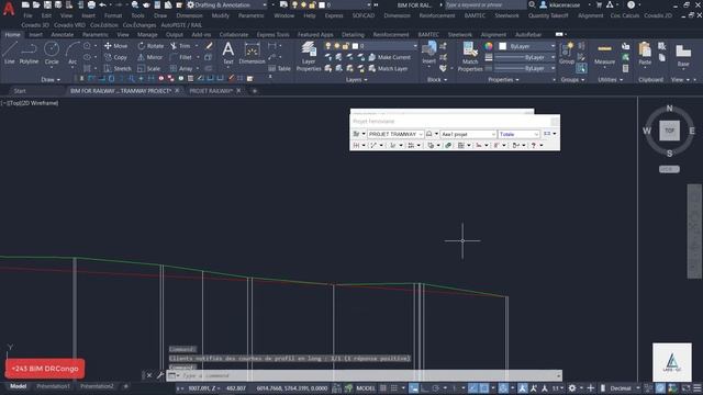 Covadis 17 1b for AutoCAD 2021 Georail conception d'un projet Tramway смотреть онлайн