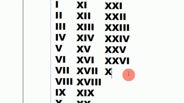 How To Type Roman Numbers From 1 to 50 in Pagemaker in Hindi смотреть онлайн