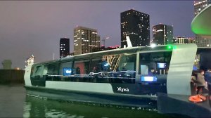 Новый речной электрический трамвай Жужа