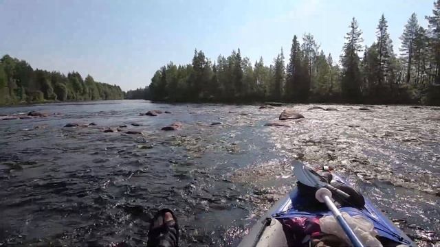 Карелия. Летний поход Топозеро - Поньгома - Белое море. часть 9 смотреть онлайн
