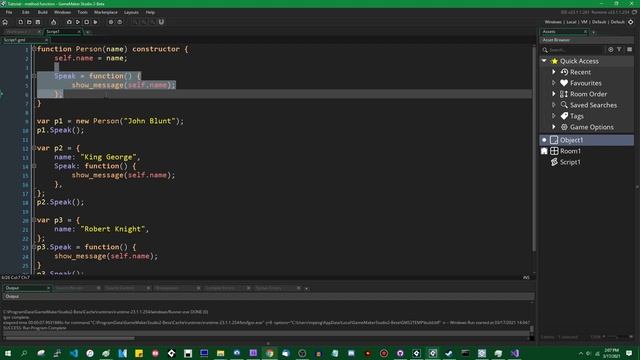 The Method Function, and Method Scope - GameMaker Tutorial смотреть онлайн