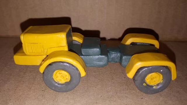 Трактор К-700 из пластилина смотреть онлайн