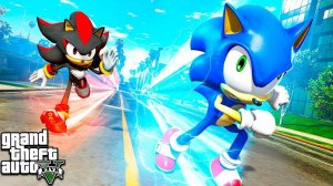 СОНИК ИКС ПРОТИВ ШЭДОУ ЁЖИКА В ГТА 5 МОДЫ! ОБЗОР МОДА В GTA 5! ИГРЫ ГТА ВИДЕО MODS