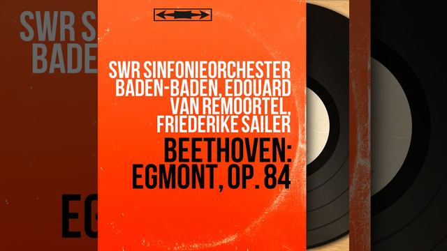 Egmont, Op. 84: Overture. Sostenuto ma non troppo смотреть онлайн