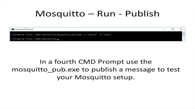 MQTT Mosquitto (Win 10) and Micro Python (ESP8266) смотреть онлайн