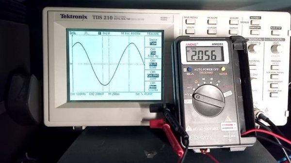 Aneng AN8203 AC Frequency Range