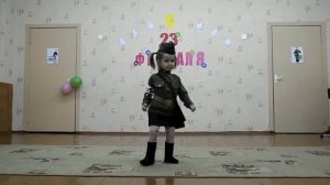 медсестричке 2 годика (танец в д. саду)