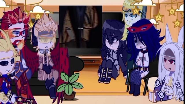 Реакция мга героев на тт и немного на будущее//моя геройская академия//