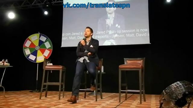 Миша Коллинз о своих детях (JibCon) смотреть онлайн