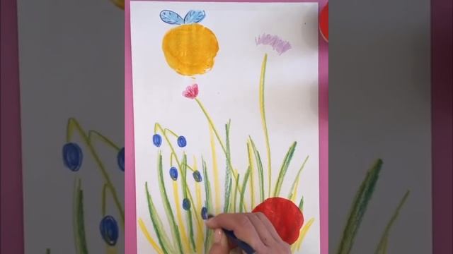 Рисование для детей. Интересное рисование. Рисуем картошкой смотреть онлайн