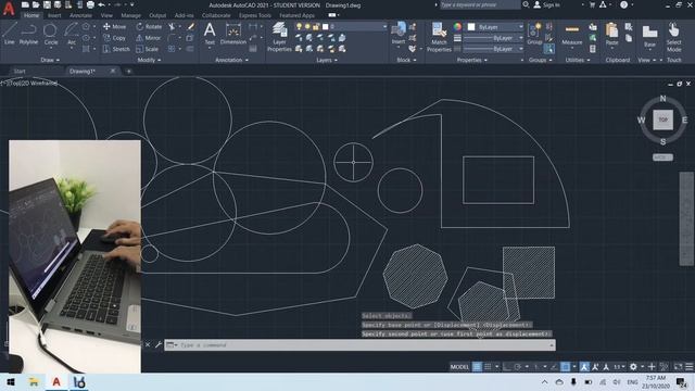 #4 Basic Sketching in AutoCad смотреть онлайн