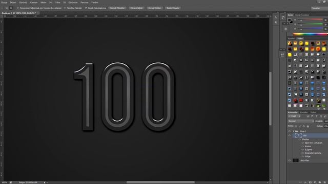 Photoshop Text Style Pack | 100 FX Style | Free Download [2020] смотреть онлайн