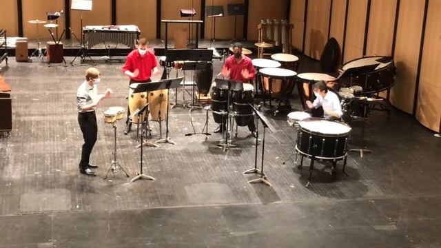 Percussion Ensemble 2021 11 26 Don Wright Faculty of Music смотреть онлайн