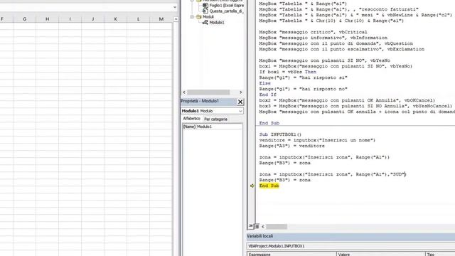 09 - Le macro con Excel - Input Box (InputBox) - Excel Espresso смотреть онлайн