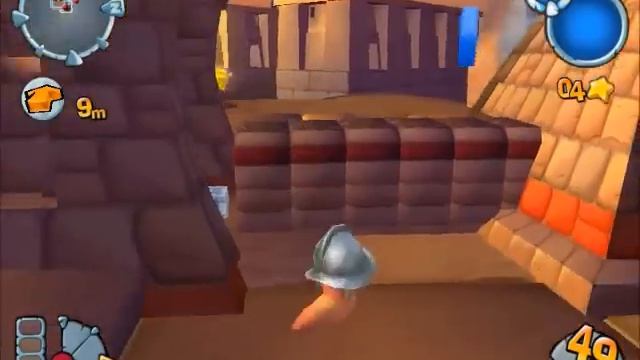 Worms Forts Under Siege Gameplay: Deathmatch 1 смотреть онлайн