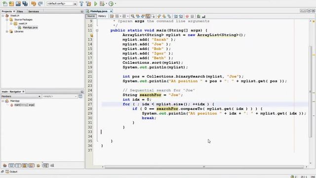 Week 14 Java Collections and Generics Part 15 смотреть онлайн