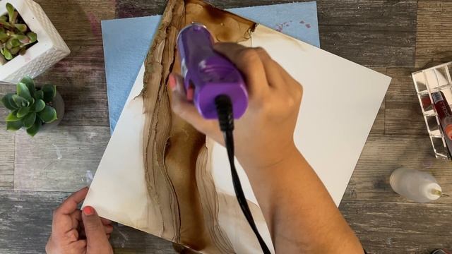 How to Create Lines With Alcohol Ink Paintings смотреть онлайн