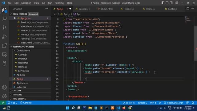 React Js Complete Website | Fully Responsive website using React Router and Outlet. Easy to Learn смотреть онлайн