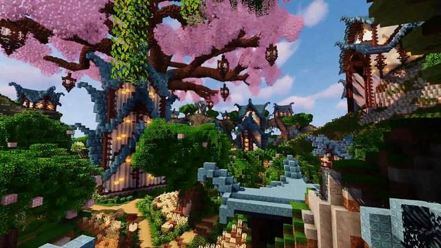 Minecraft sakura tree смотреть онлайн