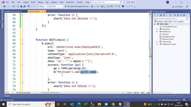 32 JQ edit update delete display смотреть онлайн