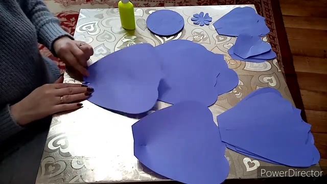 Цветок из бумаги за 5 минут своими руками, цветы на любой праздник, цветы для фотозоны своими рукам смотреть онлайн