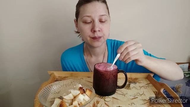 MUKBANG/ASMR/СУП ПЮРЕ И СМУЗИ