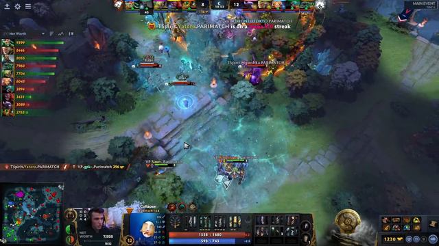 [EN] Virtus.pro - Team Spirit - Dota 2 The International 2021 - Main Event Day 4 - Game 1 смотреть онлайн