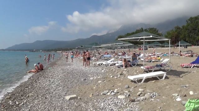 Турция из Самары. Пляж в Бельдиби смотреть онлайн