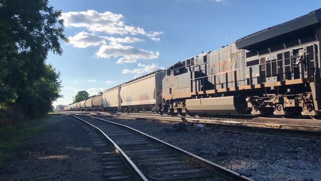 Chasing CSXT 8903 (ST70AH) on the CSX Plymouth Subdivision!! смотреть онлайн