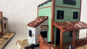 Построил 8 ВЕСТЕРН Локаций из LEGO