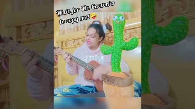 Talking Cactus toy- Count on me(Bruno Mars) cover смотреть онлайн