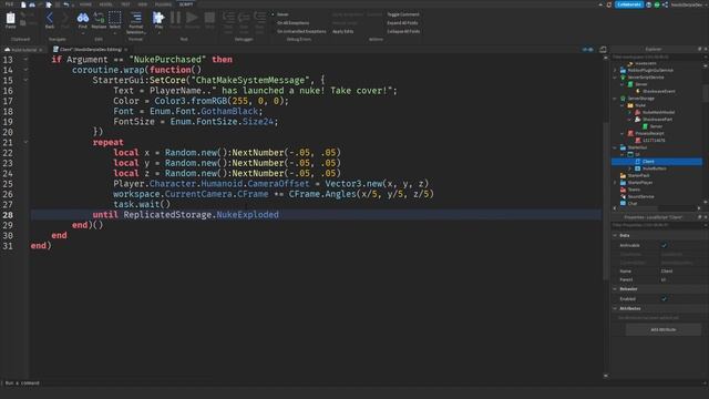 How to make a NUKE | ROBLOX STUDIO смотреть онлайн