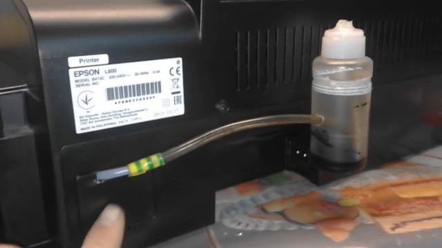 как заменить памперс epson l800 смотреть онлайн