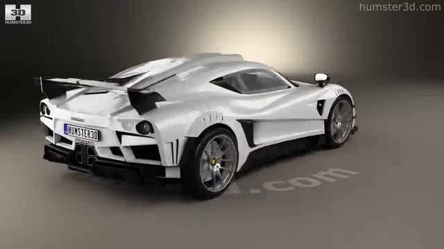 Mazzanti Evantra Millecavalli 2016 3D model by Hum3D.com смотреть онлайн