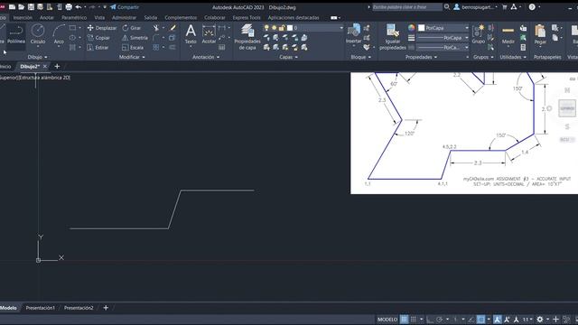 Autodesk AutoCAD 2023 Dibujo2 dwg 2023 04 23 20 41 17 смотреть онлайн