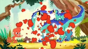 Dinosaurs for Kids | Club Baboo | Why is the baby Mosasaurus crying? | He lost his mommy!