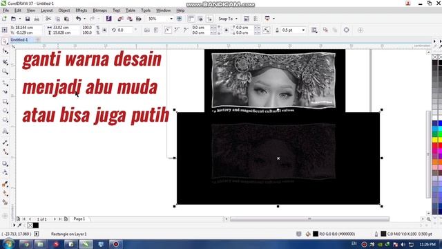 RASTER 1 WARNA coreldraw [rekomendasi untuk pemula] | belajar pecah warna RASTER смотреть онлайн
