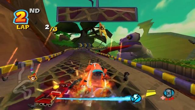 Crash Tag Team Racing - Walkthrough Part 3 (Road To CTR Nitro-Fueled) смотреть онлайн