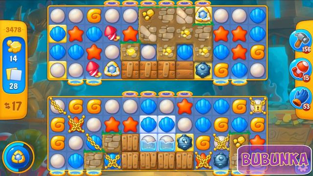 Fishdom Level 3476 - 3480 [ Playrix ] HD